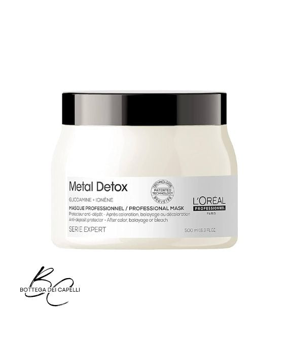 L'Oréal Serie Expert Metal Detox Maschera vaso 500 ml anti-deposito