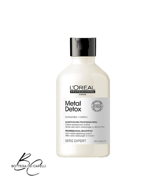 L'Oréal Serie Expert Metal Detox Shampoo flacone 300 ml anti-deposito