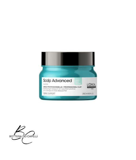 L'Oréal Serie Expert Scalp Advanced Purifiant Mask vaso 250 ml cuoio capelluto