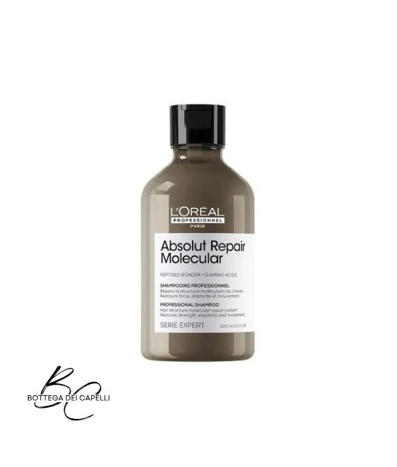 L'Oréal Absolut Repair Molecular Shampoo flacone 300 ml senza solfati