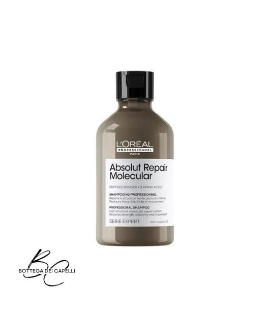 L'Oréal Absolut Repair Molecular Shampoo flacone 300 ml senza solfati