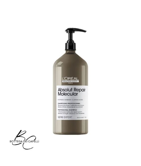 L'Oréal Absolut Repair Molecular Shampoo flacone 1500 ml formato convenienza