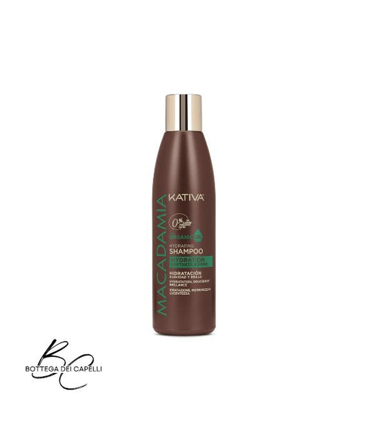Kativa Macadamia Shampoo flacone 250 ml olio di macadamia
