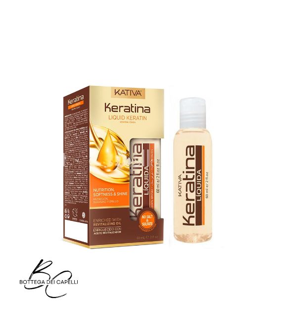 Kativa Keratina Liquida flacone 60 ml cheratina concentrata senza risciacquo