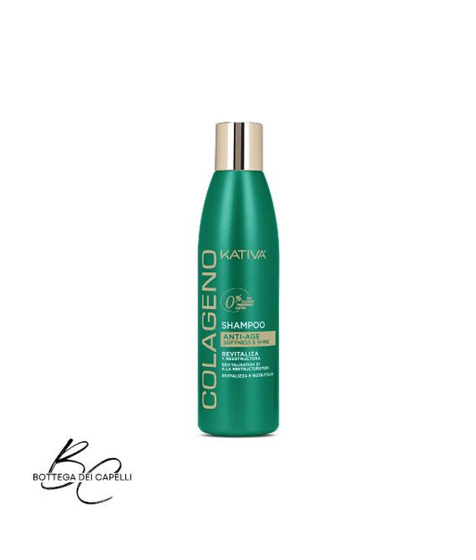 Kativa Colágeno Shampoo flacone 250 ml collagene corpo capelli