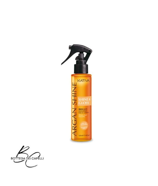 Kativa Argan Shine Shine&Gloss spray lucentezza flacone 120 ml
