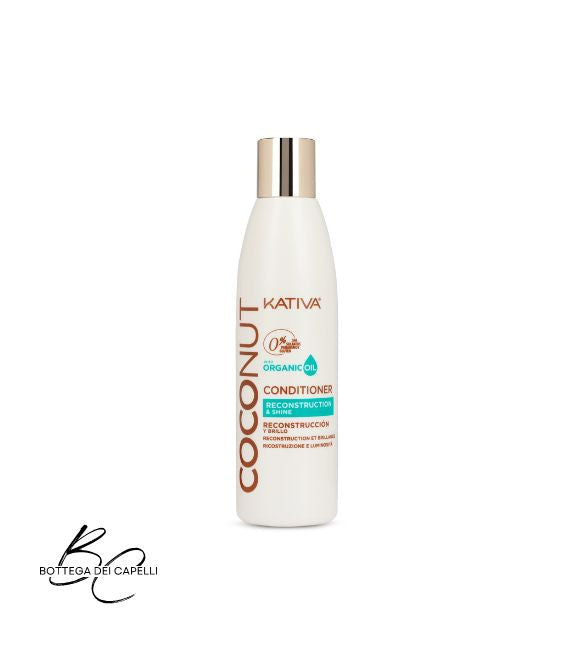 Kativa Coconut Conditioner flacone 250 ml balsamo olio di cocco