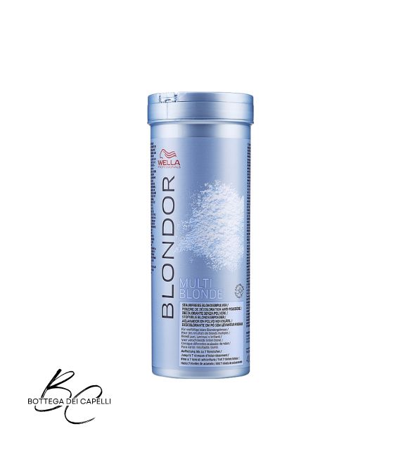 Wella Blondor Multi Blonde polvere decolorante dust-free confezione 400 g