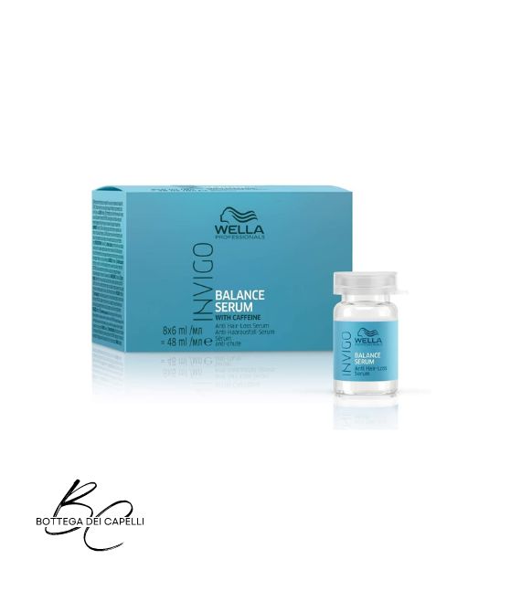 Wella Invigo Balance Serum anticaduta confezione 8 fiale da 6 ml