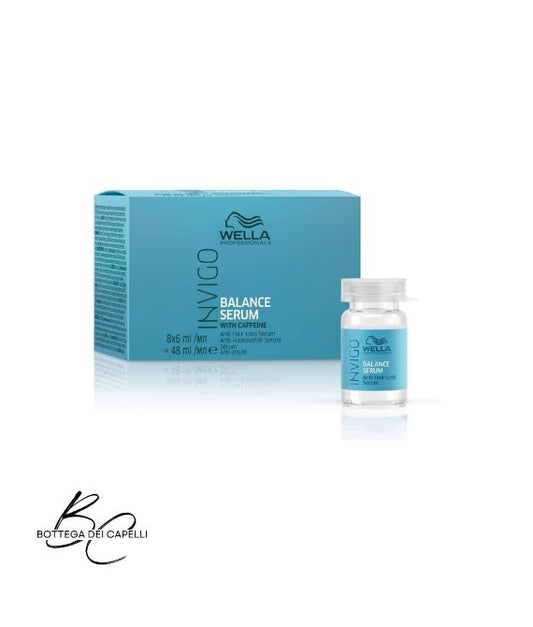 Wella Invigo Balance Serum anticaduta confezione 8 fiale da 6 ml