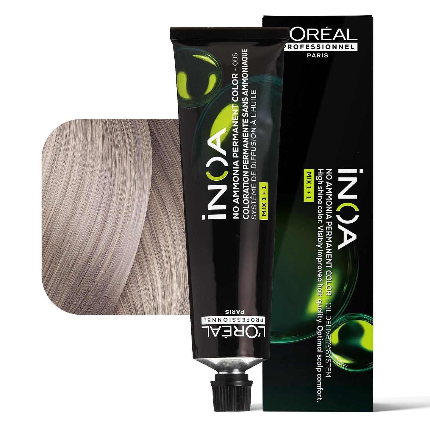 L'Oréal Professionnel INOA 10.21 — platino irisé cenere