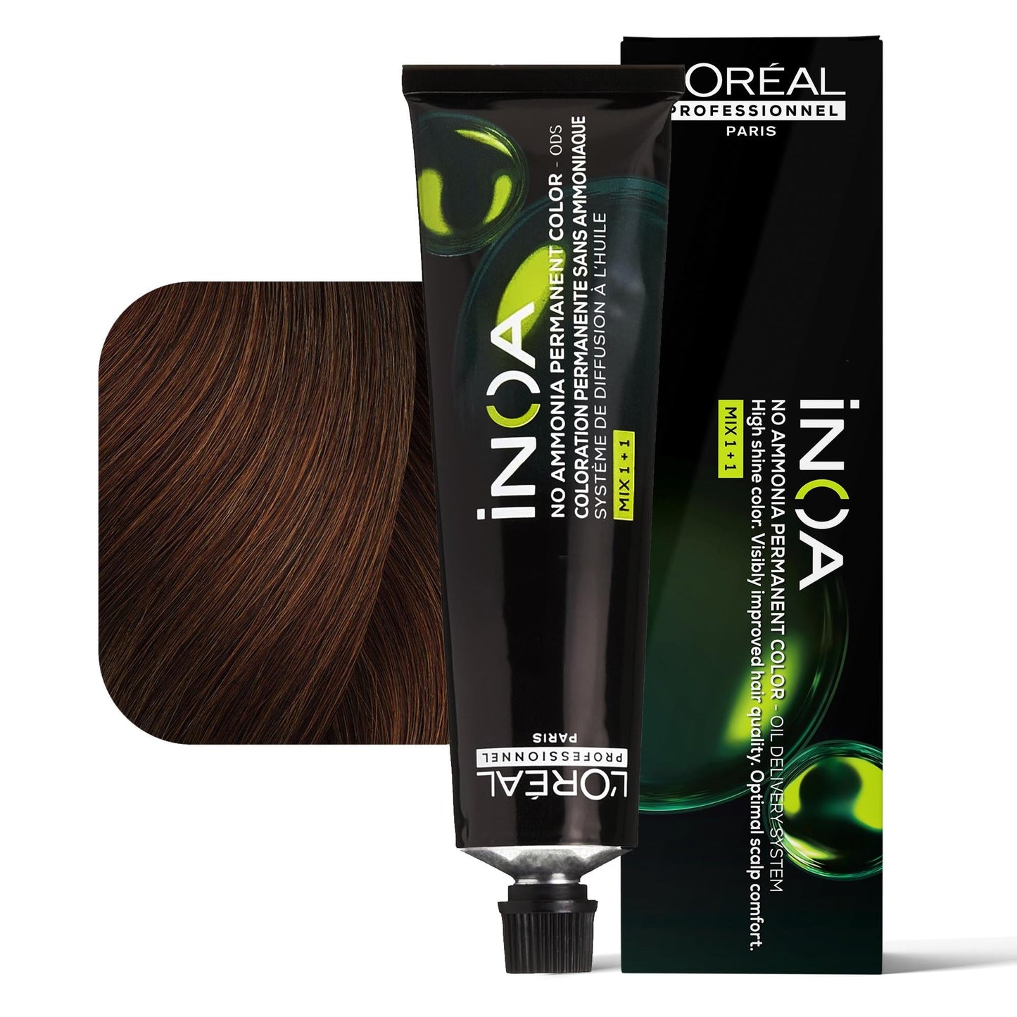 L'Oréal Professionnel INOA 5.4 — castano chiaro rame