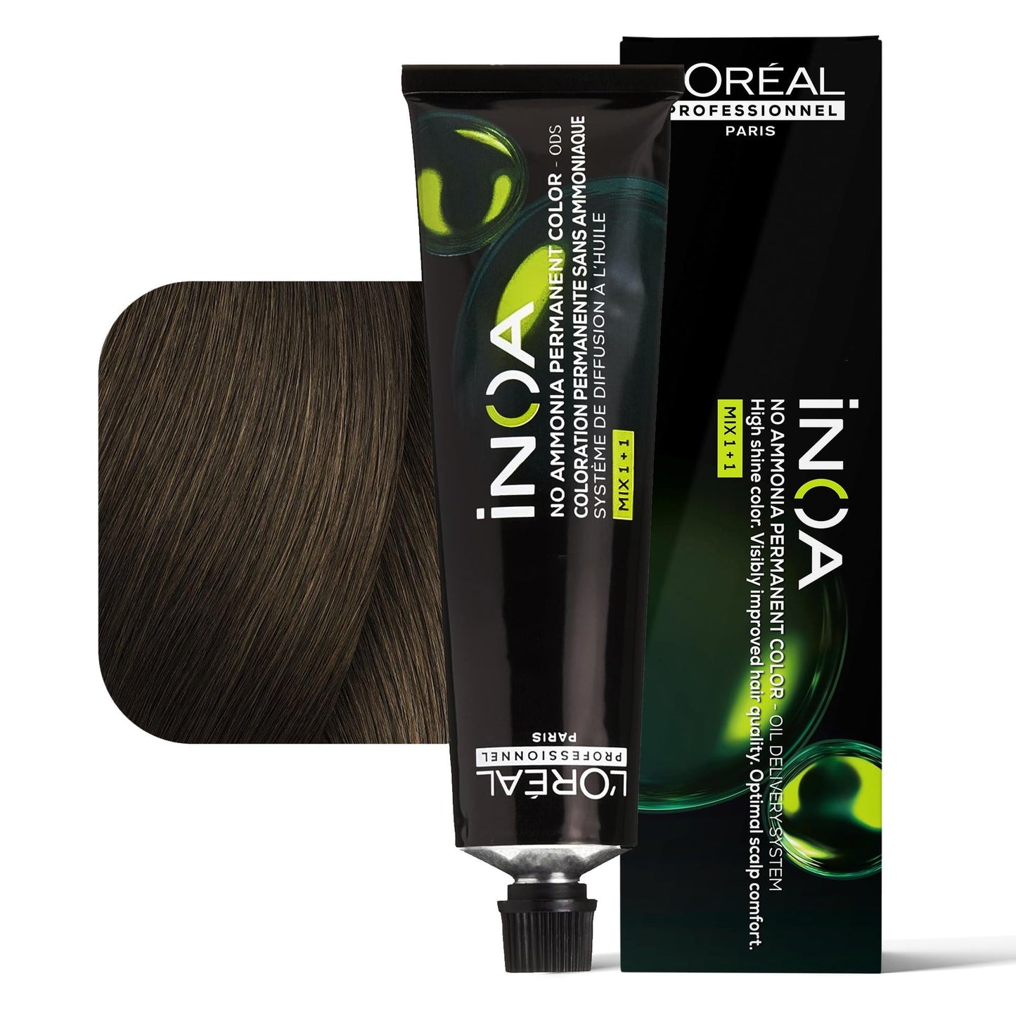 L'Oréal Professionnel INOA 6.32 — biondo scuro dorato irisé