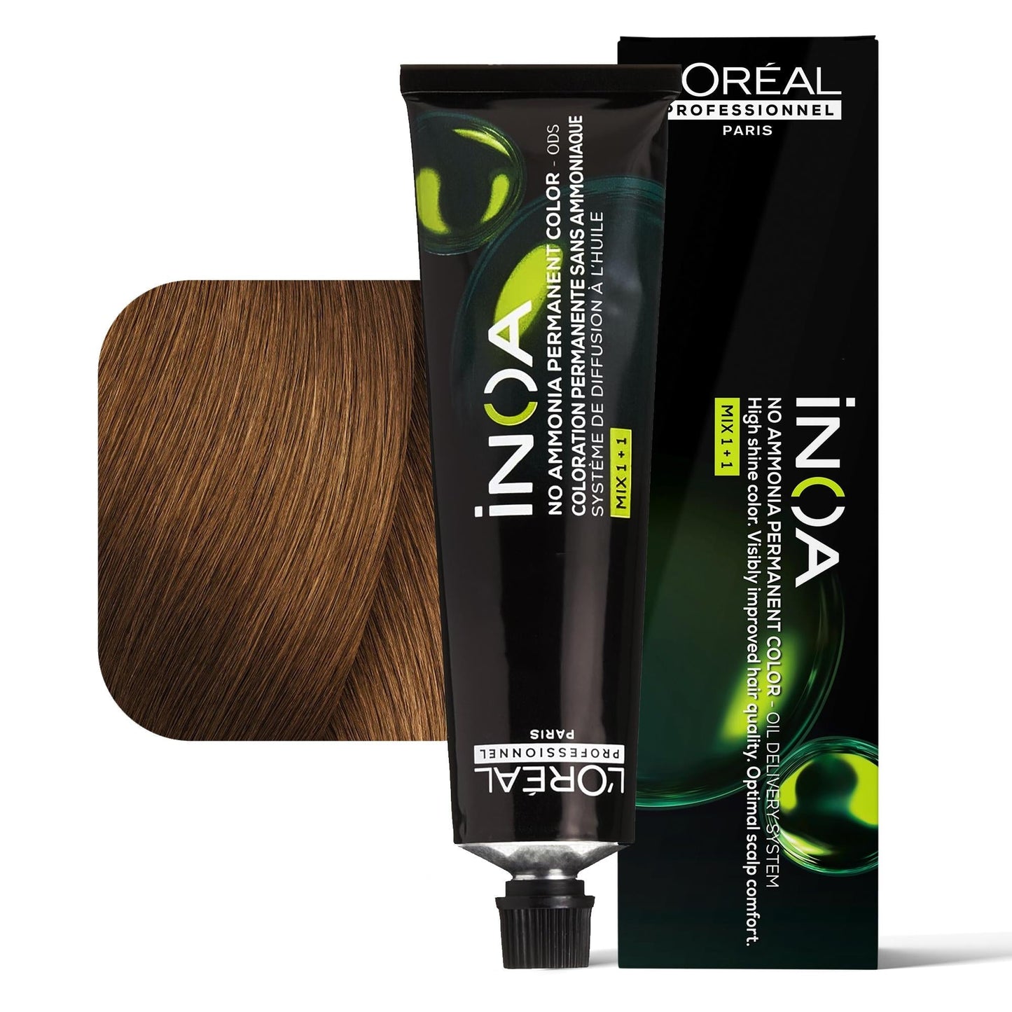 L'Oréal Professionnel INOA 7.34 — biondo dorato rame