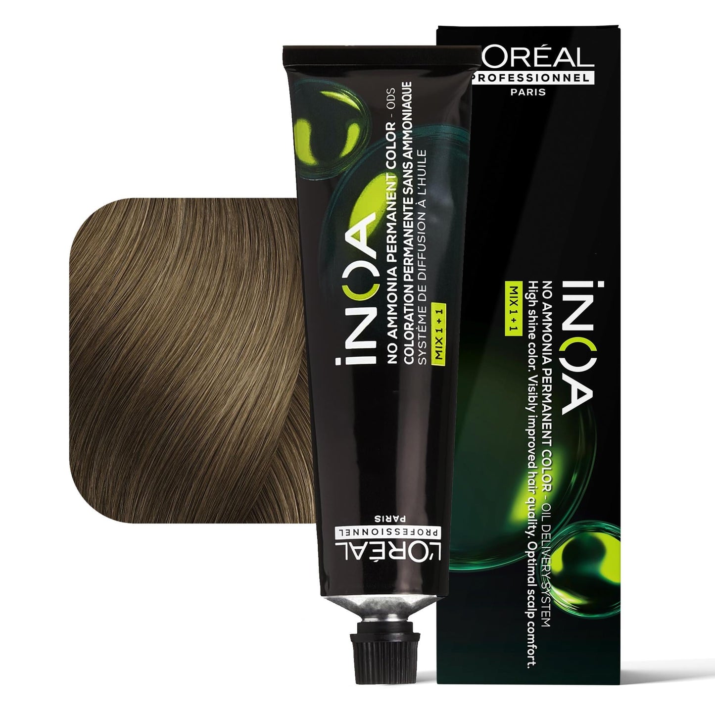 L'Oréal Professionnel INOA 8.13 — biondo chiaro beige cenere