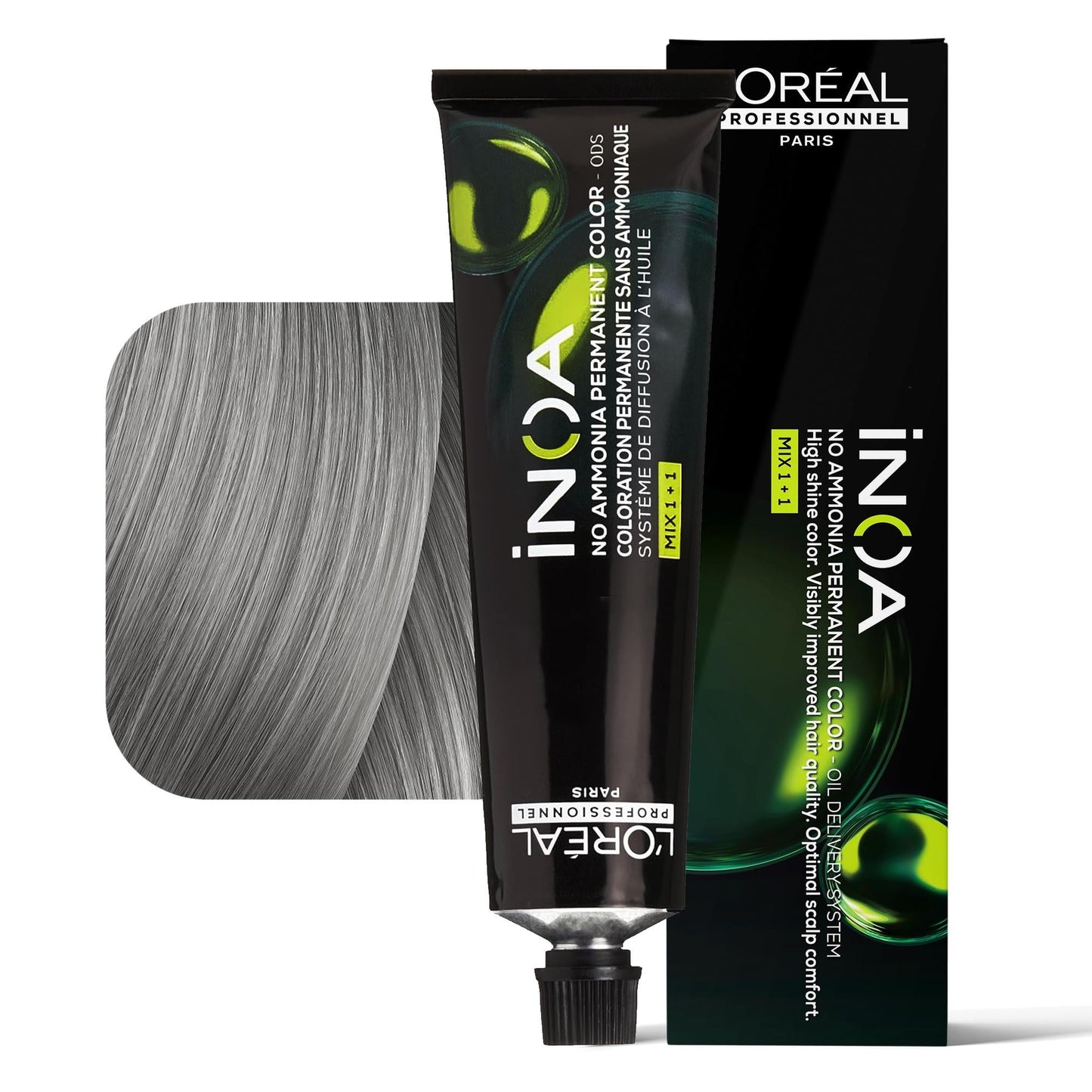 L'Oréal Professionnel INOA 8.1 — biondo chiaro cenere