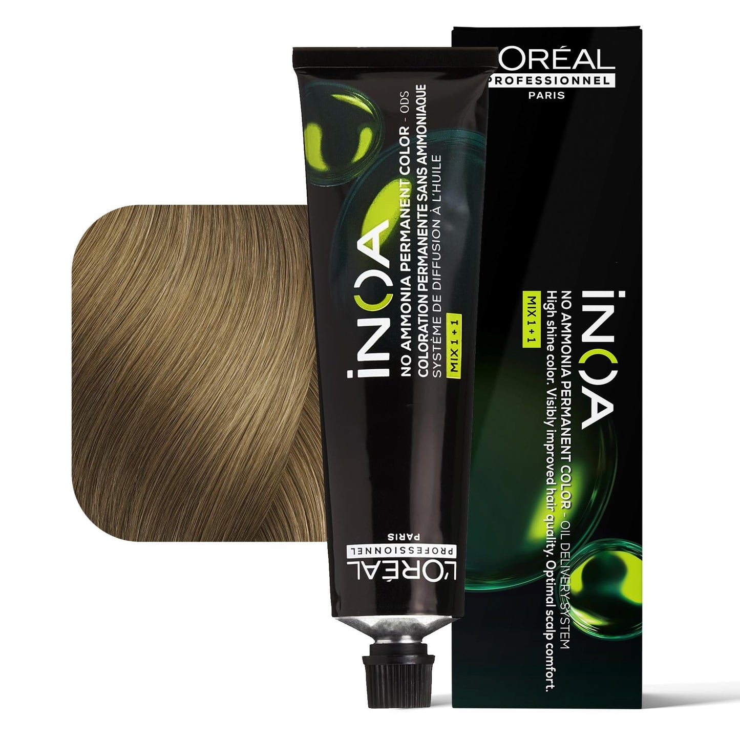 L'Oréal Professionnel INOA 8.31 — biondo chiaro dorato cenere