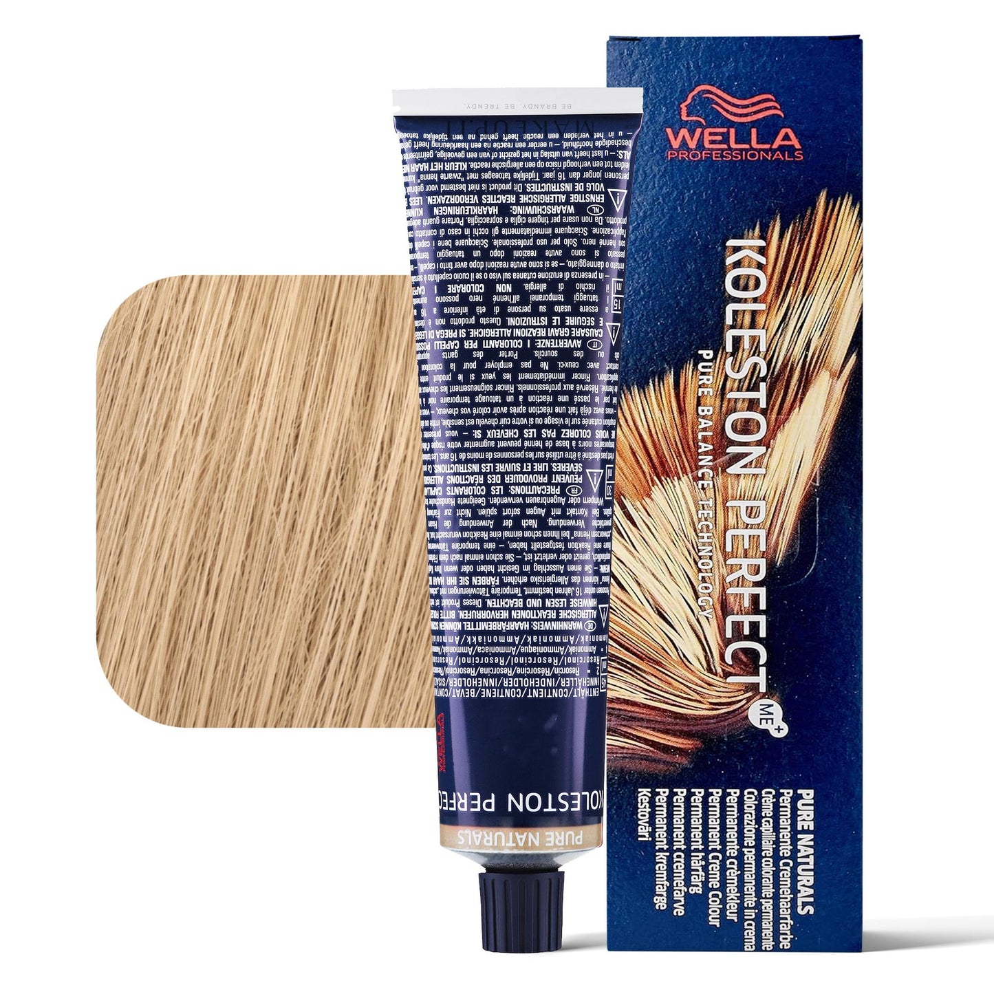 Wella Koleston Perfect 10/03 biondo platino naturale dorato tinta permanente tubo 60ml