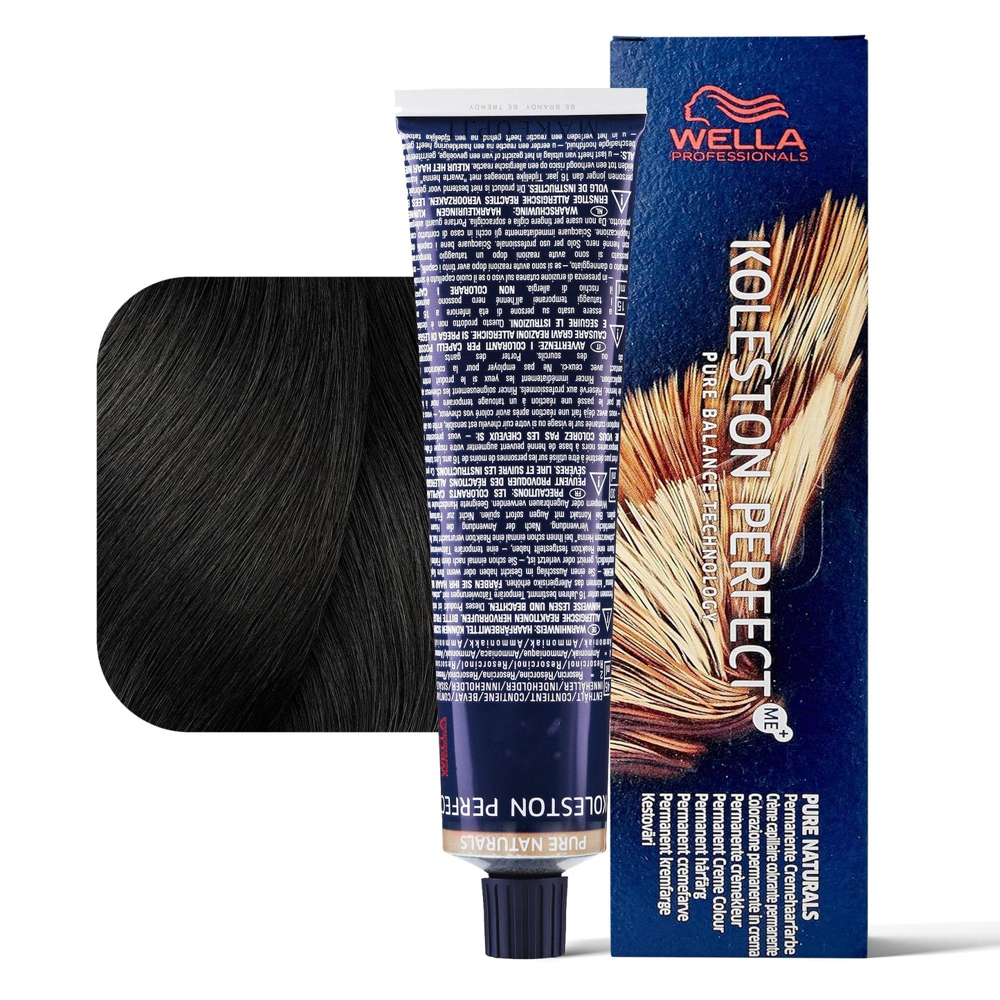 Wella Koleston Perfect 4/0 castano medio tinta permanente tubo 60ml