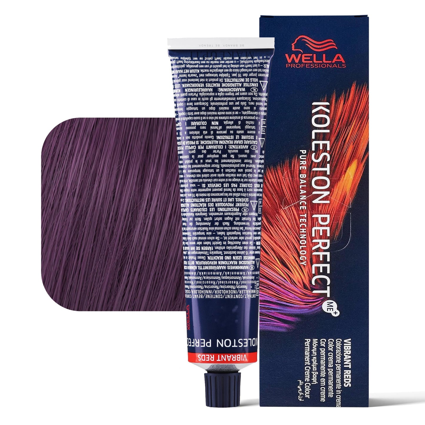 Wella Koleston Perfect 55/66 castano chiaro intenso violetto intenso tinta permanente tubo 60ml