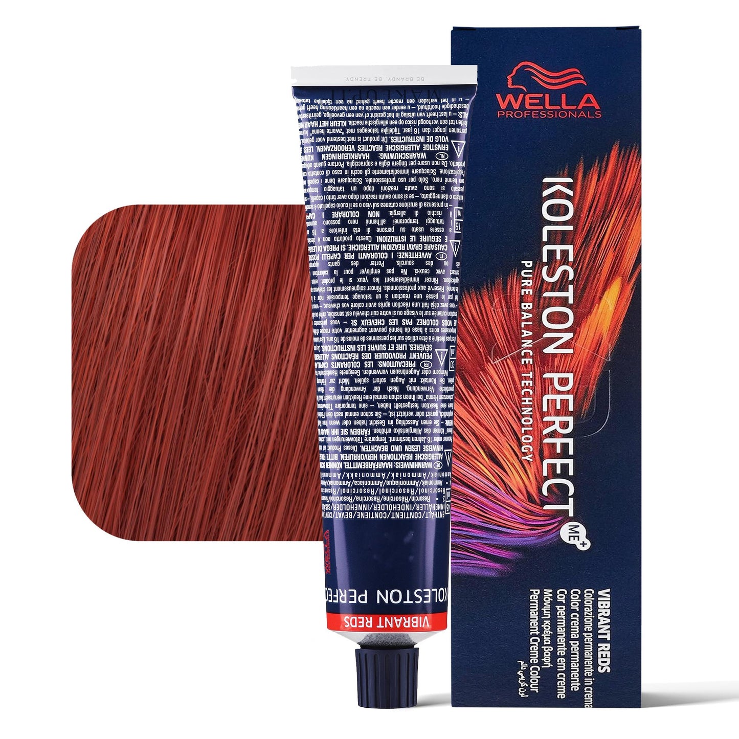 Wella Koleston Perfect 66/44 biondo scuro intenso rame intenso tinta permanente tubo 60ml
