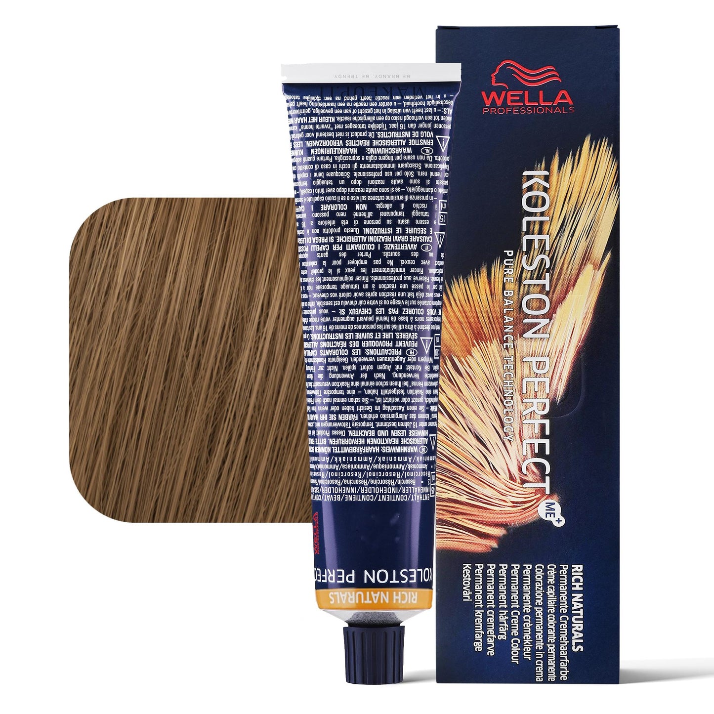 Wella Koleston Perfect 7/1 biondo medio cenere tinta permanente tubo 60ml