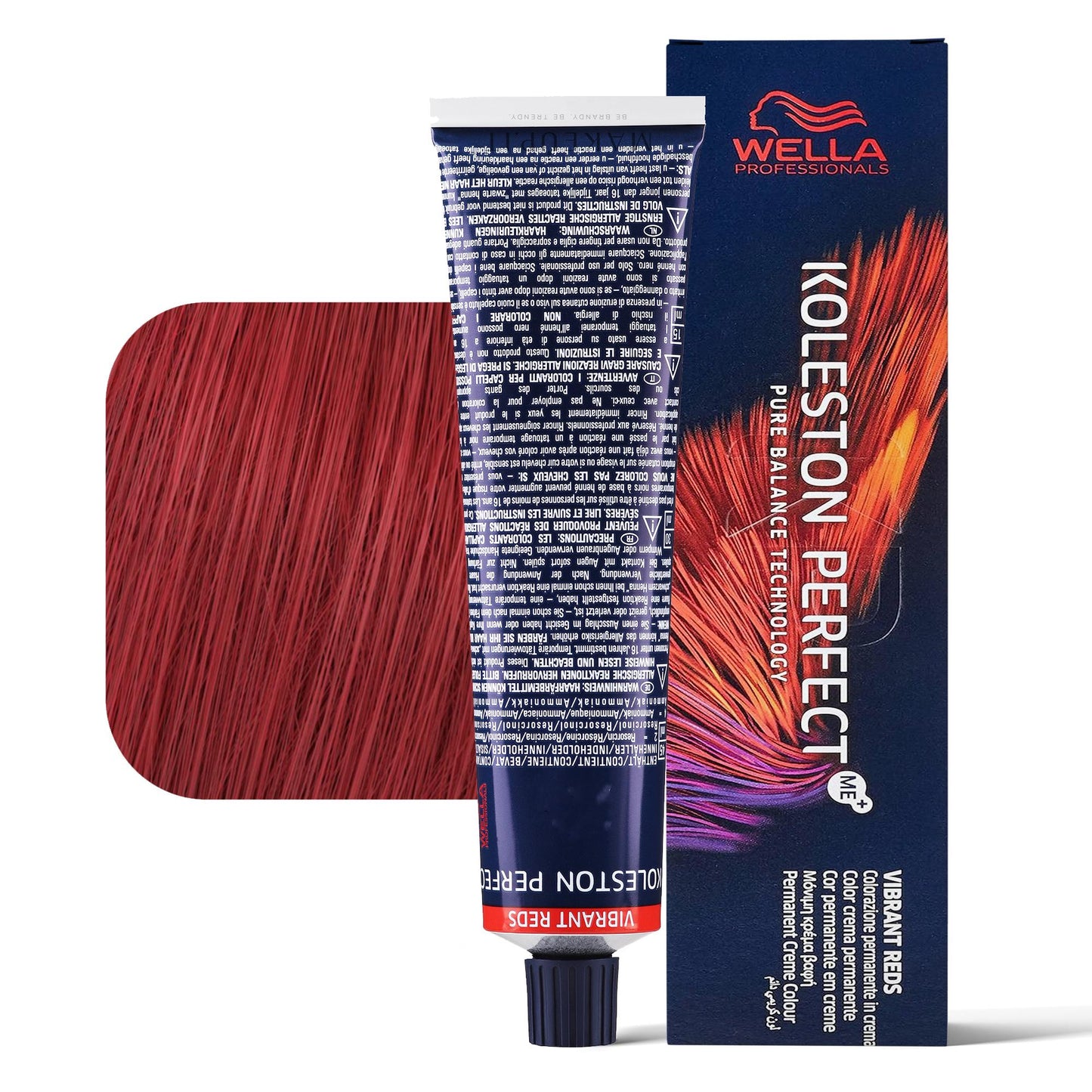 Wella Koleston Perfect 77/46 biondo medio intenso rame violetto tinta permanente tubo 60ml