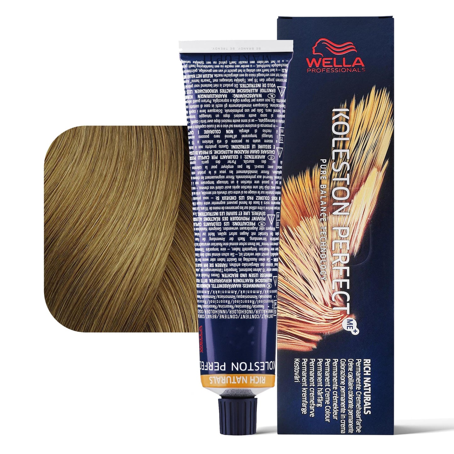 Wella Koleston Perfect 8/3 biondo chiaro dorato tinta permanente tubo 60ml
