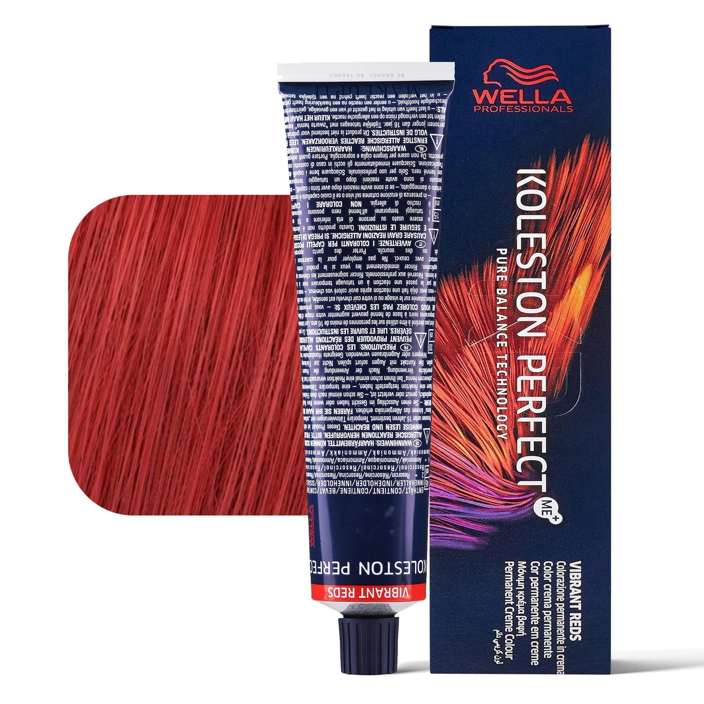 Wella Koleston Perfect 8/45 biondo chiaro rame mogano tinta permanente tubo 60ml