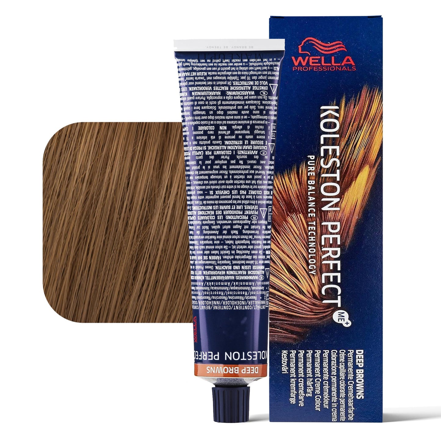 Wella Koleston Perfect 8/71 biondo chiaro sabbia cenere tinta permanente tubo 60ml