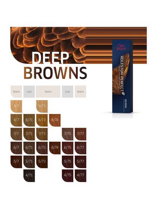 Wella Koleston Perfect — Deep Browns (tinta permanente 60ml)