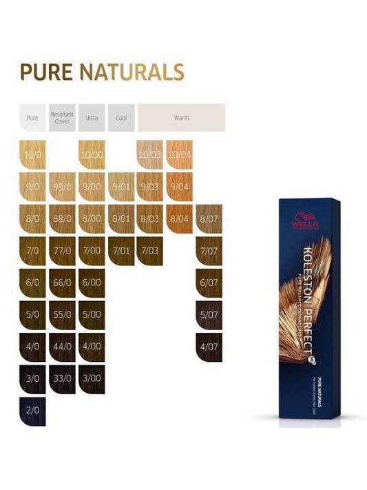 Wella Koleston Perfect — Pure Naturals (tinta permanente 60ml)